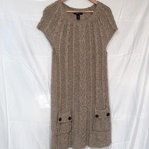 A knitted dress
